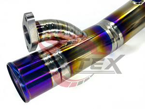 ท่อไอดี Vortex Titanium Turbo สำหรับ Honda Civic รุ่นที่ 10 1.5T ปี 2016-2021 สีฟ้าเบิร์นพายคัท สำหรับรถแข่ง ท่อรับอากาศไหลสูง - Product Image 5