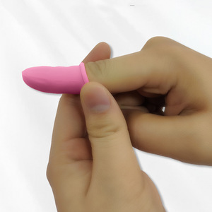 Doigts protègeurs en latex rose Long Hua Tai, taille moyenne, sans poussière, sans poudre, pour la protection des appareils électroniques et de la beauté - Product Image 3