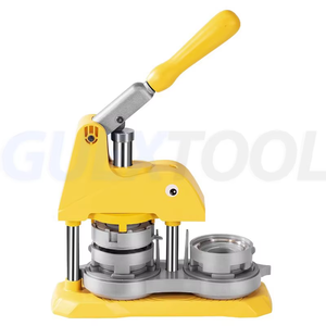 <b>Button</b> Maker <b>Machine</b> DIY Pin Maker Press <b>Machine</b> Badge Punch Kit With Mold For <b>Making</b> Fridge Magnets Keychains Tin Badge Medal - Product Image 4