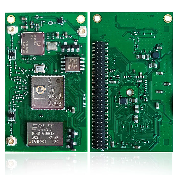 Ultra-compact Size QCA9531 QCA9887 Dual-band OpenWRT Wifi Router Wireless Network Access Point Module