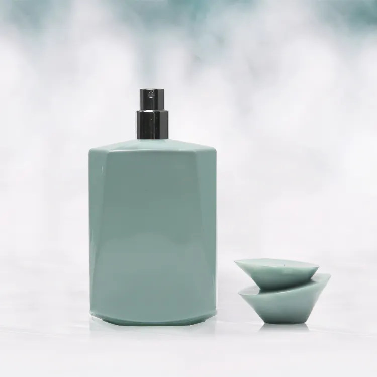 Уникальный пустой флакон для парфюма, 30 мл, 50 мл, 100 мл, с цветочной крышкой