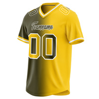 Maillots de football personnalisés en gros à manches courtes, respirants, style streetwear rétro, pour tenue décontractée d'équipe