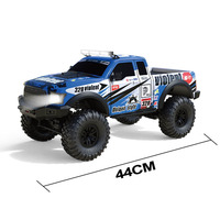 IP X4 grand 1:10 2.4GHz 4WD Rc tout-terrain pick-up 15 KM/H bête escalade rallye voiture avec lumières