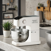 Batteur sur socle professionnel 7L, moteur DC 550W, mélangeur alimentaire de cuisine, personnalisation ODM OEM