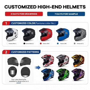 Casco Moto Modulare con Scocca in ABS, Doppia Visiera HD e Imbottitura Interna in <span class=keywords><strong>Cotone</strong></span> Confortevole per la Guida su Strada - Product Image 4