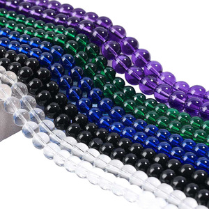 Material de iluminación de cristal de cuentas de cristal de alta transparencia para pulseras y collares hechos a mano DIY - Product Image 5