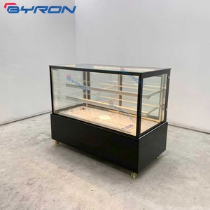 Vitrine <span class=keywords><strong>réfrigérée</strong></span> portable à double vitrage ventilée pour gâteaux, pour usage domestique ou commercial - Product Image 6