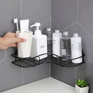 <span class=keywords><strong>Étagère</strong></span> de salle de bain douche <span class=keywords><strong>support</strong></span> mural shampooing <span class=keywords><strong>support</strong></span> de rangement avec aspiration sans perçage cuisine stockage accessoires de salle de bain - Product Image 3