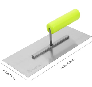 Spatule en béton pour plaques de plâtre Outil de construction Truelle à plâtre - Product Image 2