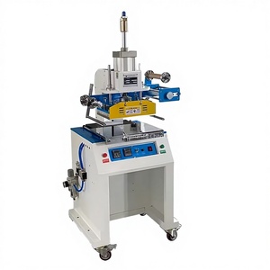 เครื่องปั๊มร้อนอัตโนมัติไฮดรอลิกประสิทธิภาพสูงรุ่นใหม่สำหรับสิ่งทอ หนัง โลโก้/ป้ายกระดาษ ปั๊มฟอยล์ทอง 3 มิติ - Product Image 1