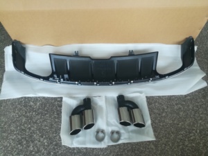 Accessori auto parti automobilistiche labbro paraurti posteriore per Audi <span class=keywords><strong>A5</strong></span> Sline <span class=keywords><strong>2017</strong></span> aggiornamento S5 diffusore - Product Image 2