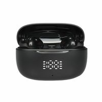 D101LBTWSEarbuds Nirkabel dengan Tampilan LED Digital pada Kotak Pengisi Daya, Mode Gaming Latensi Rendah, Headphone OEM Kustom Tersedia