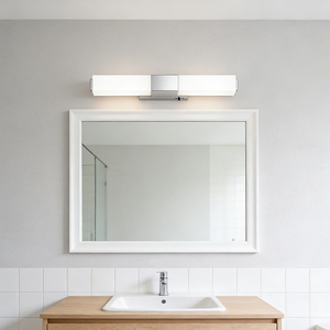 LED Bathroom Vanity <b>Light</b> 3CCT Dimmable IP44 Waterproof Modern Stainless steel <b>Wall</b> Mounted Mirror <b>Light</b> for Home Hotel Washroom - Product Image 4