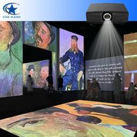 Pas besoin de lunettes Projecteur DLP immersif Simulateur 5D/7D/9D Chaises de cinéma IMAX Android Wi-Fi intégré - Cinéma orbital en vente