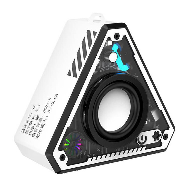 Wholesale Waterproof Portable Wireless Speaker with Loud Bass RGB Light Effect Waterproof Floating Mini Speaker
