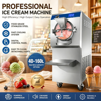 Machine à fabriquer des glaces italiennes et des gelatos, cylindre de 10 L, fournisseur d'or Alibaba