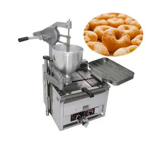 Máquina para freír rosquillas en forma de Mini bola para uso doméstico, maquinaria comercial para fabricación de rosquillas