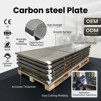 Produit phare : Tôle d'acier au carbone laminée à chaud Ss400 Q235 Q345 Q275, largeur 1000mm 1500mm 1800mm