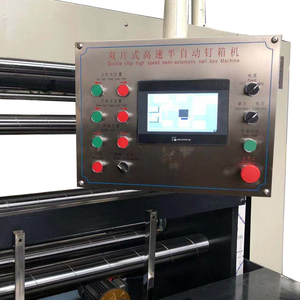 Máy Dập Ghim Hộp Lượn Sóng Bán Tự Động Tốc Độ Cao - Product Image 4