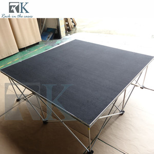 Wedding Spider Stage Portable Carpet and Non-slip Stage Platform Event Folding Aluminum Alloy Stage - Product Image 2