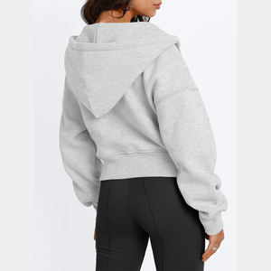 Femmes 2025 printemps vêtements à manches longues sweats automne mode vestes décontractées fermeture éclair sweat à capuche survêtement - Product Image 6