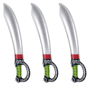 Vendita calda gonfiabile in PVC <span class=keywords><strong>pirata</strong></span> spade per feste forniture di Halloween <span class=keywords><strong>pirata</strong></span> Cosplay giocattoli gonfiabili <span class=keywords><strong>accessori</strong></span> per bambini - Product Image 2