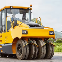 Compacteur de pneu pneumatique de route de 20 tonnes 6520E rouleau d'asphalte