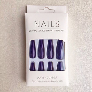 <span class=keywords><strong>Faux</strong></span> <span class=keywords><strong>ongles</strong></span> à presser longs, formes cercueil, trapèze, amande, stiletto, papillon, couleur unie, lot de 20, pour décalcomanies d'<span class=keywords><strong>ongles</strong></span> - Product Image 2