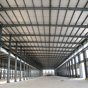 Entrepôt en structure métallique certifié AS/NZS pour le stockage agricole en vrac de céréales, galvanisé à chaud, durée de vie de 50 ans, atelier en acier - Product Image 2