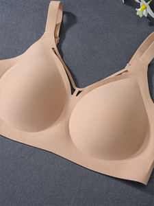 2024 nuevo sujetador de talla grande de gelatina suave, sin presión, cómodo y respetuoso con la piel soporte de <span class=keywords><strong>tira</strong></span> de goma tridimensional - Product Image 5
