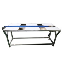 Aanpasbare automatische mini-transportbandtafel van koolstofstaal voor fruitverwerkingsbedrijven, sortering & verwerking