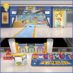 Haojile Indoor Winkelcentrum Kinderen Simulatie Rijschool Park Verkeer Stad Stad Amusement Apparatuur - Product Image 4