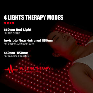 Alfombrilla de Terapia de Luz Roja e Infrarroja Cercana de Envío Rápido, Lámpara de Solárium, Alfombrilla de Terapia de Luz Infrarroja Cercana Pulsante - Product Image 3