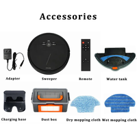 Glomarket Tuya Smart Recharge Aspirateur OEM Aspirateur Smart Robot Aspirateur Alexa Google Assistant Commande vocale