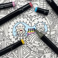 Marqueurs d'art double face en plastique ABS, 262 couleurs, pour l'architecture et le dessin de construction – Prix usine