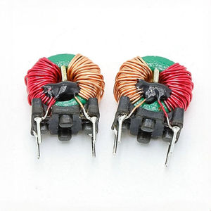 Inductor de modo común 12*6*4 - 10MH, diámetro del cable 0.4, con base de marco, inductor de anillo magnético, inductor enchufable para fuente de alimentación de CC - Product Image 3