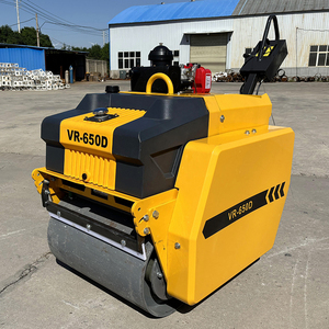 Lopen Achter Nieuwe Fabrieksprijs Kleine Trillingen Handheld Drum Road <span class=keywords><strong>Roller</strong></span> Hoge Kwaliteit Road <span class=keywords><strong>Roller</strong></span> Compactor - Product Image 5