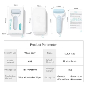 Otros productos <span class=keywords><strong>de</strong></span> belleza y cuidado personal rodillo <span class=keywords><strong>de</strong></span> hielo <span class=keywords><strong>de</strong></span> silicona azul <span class=keywords><strong>para</strong></span> la congelación facial rodillo <span class=keywords><strong>de</strong></span> cubitos <span class=keywords><strong>de</strong></span> hielo masajeador corporal <span class=keywords><strong>de</strong></span> crioterapia reutilizable - Product Image 2