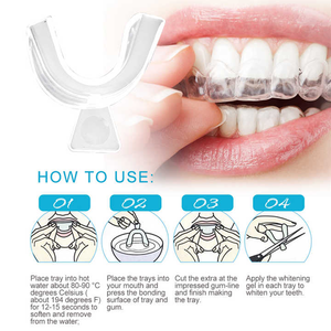 Bandeja Bucal de Alta Calidad, 2 Piezas en una Bolsa, para Blanqueamiento Dental, Transparente, Desechable, Protector Bucal Dental - Product Image 3