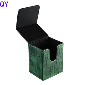 กล่องเก็บการ์ดเกมแบบกำหนดเองจากโรงงาน Y Y พร้อมปกหนัง PU กล่องใส่การ์ดหนัง - Product Image 5