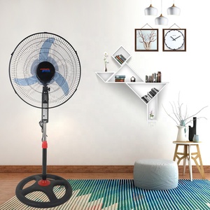 16 de 18 pulgadas jardín al aire libre <span class=keywords><strong>el</strong></span> <span class=keywords><strong>silencio</strong></span> uno teal color ventilador de pie con 4 agujeros redondo base - Product Image 4
