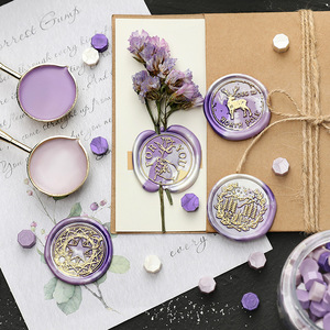 Granulés de cire à cacheter Sudis 5,8 cm*5 cm séchage rapide pour fournitures artisanales - Product Image 5