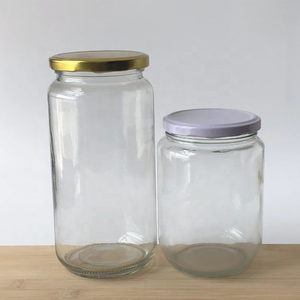 Bocaux en verre de 240ml 350ml avec capuchon torsadé noir hermétique pour préserver la gelée de miel d'épices Pot en verre à dessert de 250 ml - Product Image 3