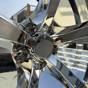 Rines Cóncavos Profundos Plateados Brillantes 5x114.3 5x120 5x100 5x112 para Autos de Pasajeros, Ruedas Cromadas de 18-24 Pulgadas para Infiniti <span class=keywords><strong>S1</strong></span> Nissan Nismo V1 - Product Image 5