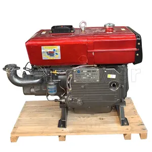 SHARPOWER fuerte potencia bajo consumo de combustible 22HP Zs1115 motor diésel de refrigeración por agua de un solo cilindro para uso industrial