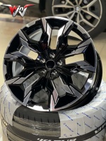 Rines Monobloque Forjados para Autos de Pasajeros, Acabado Negro Brillante con Cara Mecanizada, para BMW Serie 3, 4, 5, 7, M3, M4, M5, X3, X5, X6, G20, G22, G30