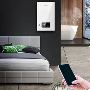 Boiler Electric Wall Hung WIFI Remote Control Electric Boiler Quickly Floor Heating System And Hot Water Supply Electric Combi Boiler