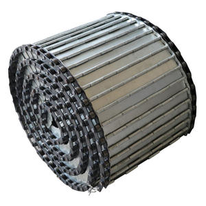 304 כבד 316 נירוסטה רשת חוט פלדה מחורר גיליון שרשרת קישור לוח מסוע חגורה לקירור פחם יכול - Product Image 1