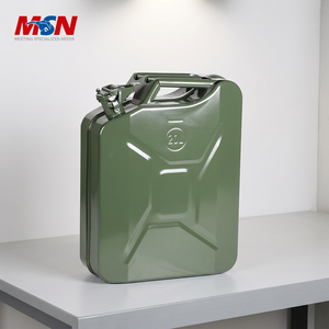 Réservoir de carburant de secours pour camping-car MSN, long trajet, norme UN DG, CE sur demande, <span class=keywords><strong>bec</strong></span> <span class=keywords><strong>verseur</strong></span> personnalisé, acier laminé à froid 0,8 mm, 20 L, pour stockage de diesel - Product Image 1