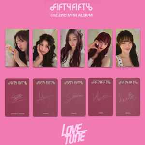 5 unids/set FIFTY Love Tune 2nd Mini álbum Photocards Keena Yewon Athena Hana lindo Selfie LOMO tarjetas Fans recoger postales - Product Image 6